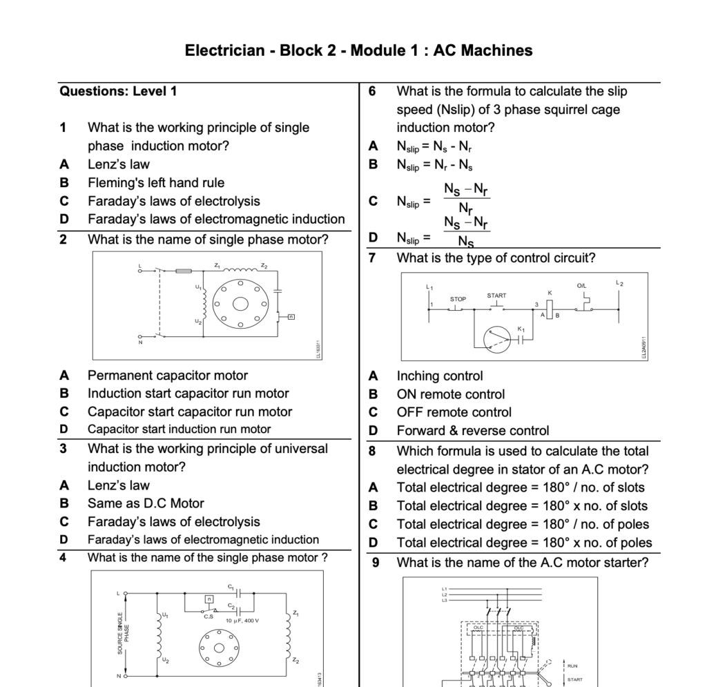 AITT Apprentice Exam Paper 